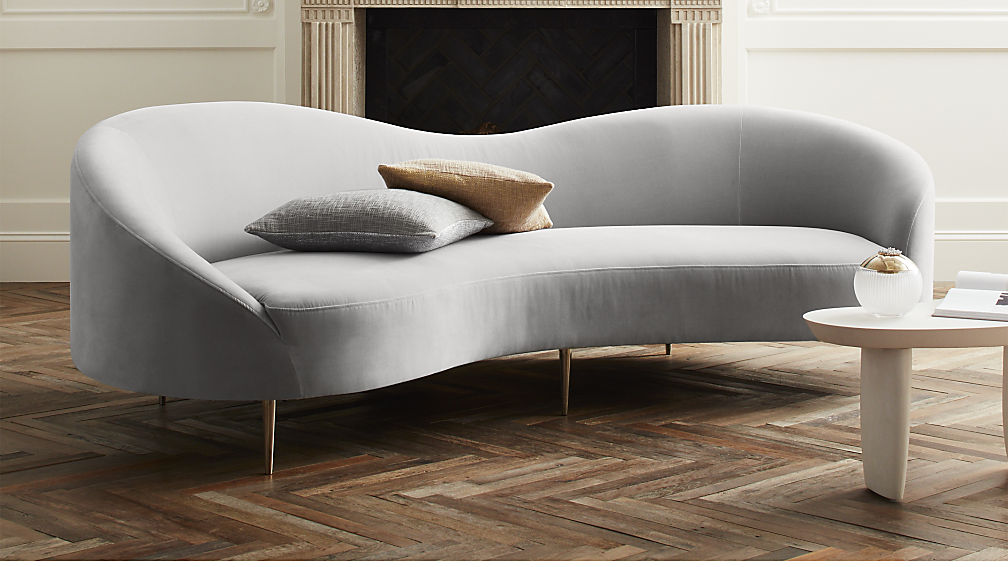 Interior Design Trends 2019 - Curved Sofa