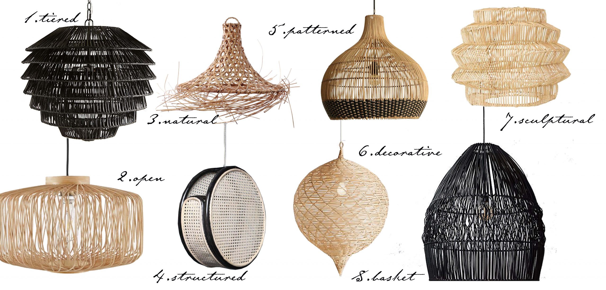 8 Rattan Styles For Lighting That Will Work For Your Home