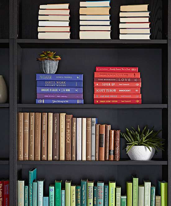 Style Organise Your Bookshelves, How To Style A Bookcase With Books