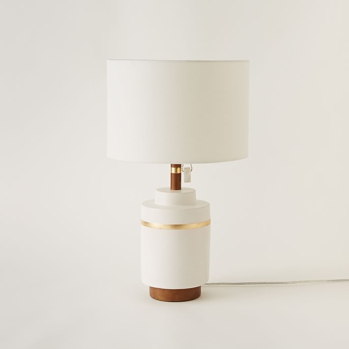 Roar + Rabbit modern white lamp