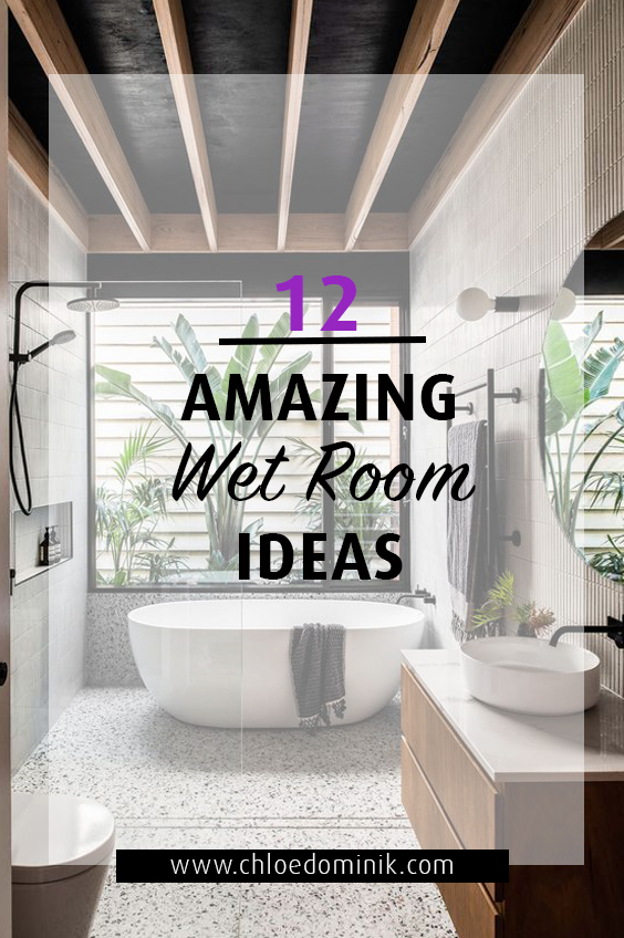12 Amazing Wet Room Ideas: Designing a wet room is becoming more common in interior design instead of the standard bathroom setup of shower in bath tub and all separate zones. Wet rooms is the ideal for one open area broken up into more subtle zones allowing for a more creative bathroom design. Here some wet room inspiration designs. @chloedominik #wetroom #wetroomideas #wetroombathroom #wetroominspiration #bathroominspiration