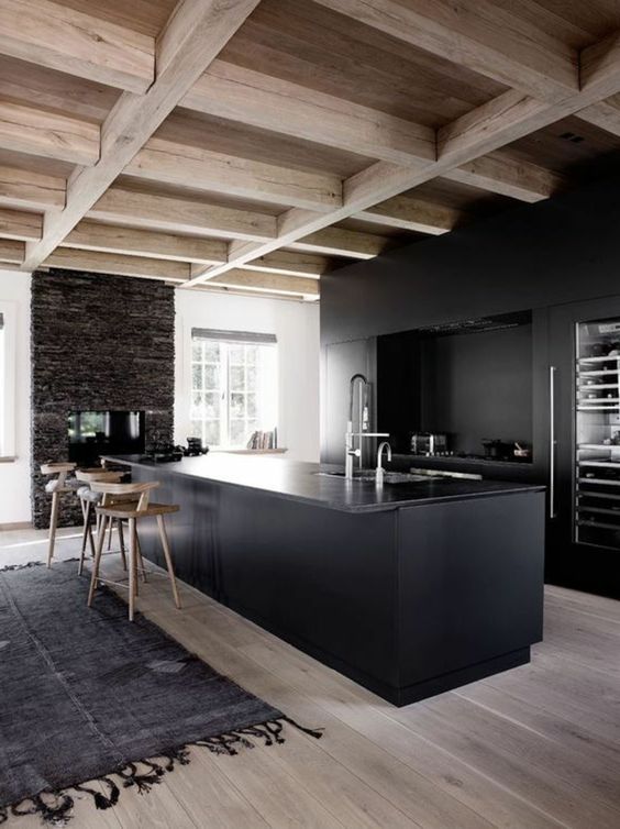 16 Beautiful Black Kitchen Designs To Aspire To