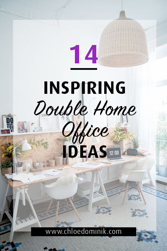 14 Inspiring Double Home Office Ideas