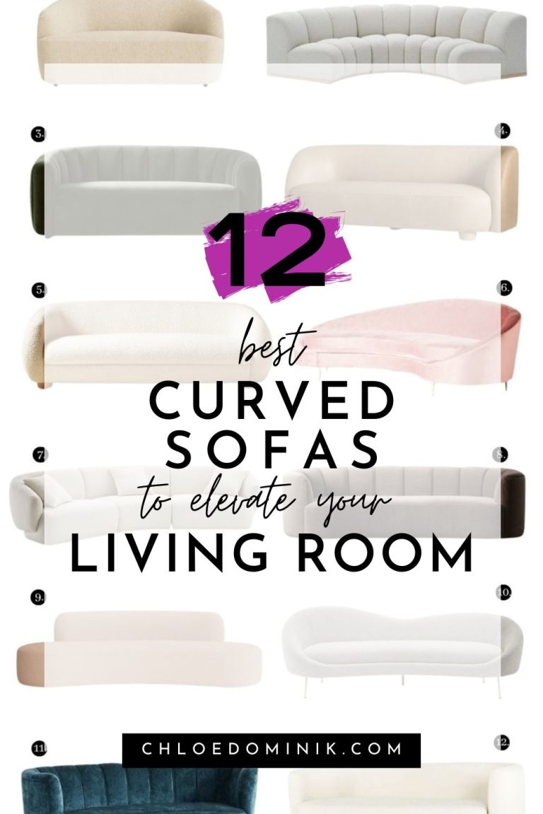 The Best Curved Sofas To Elevate Your Living Room