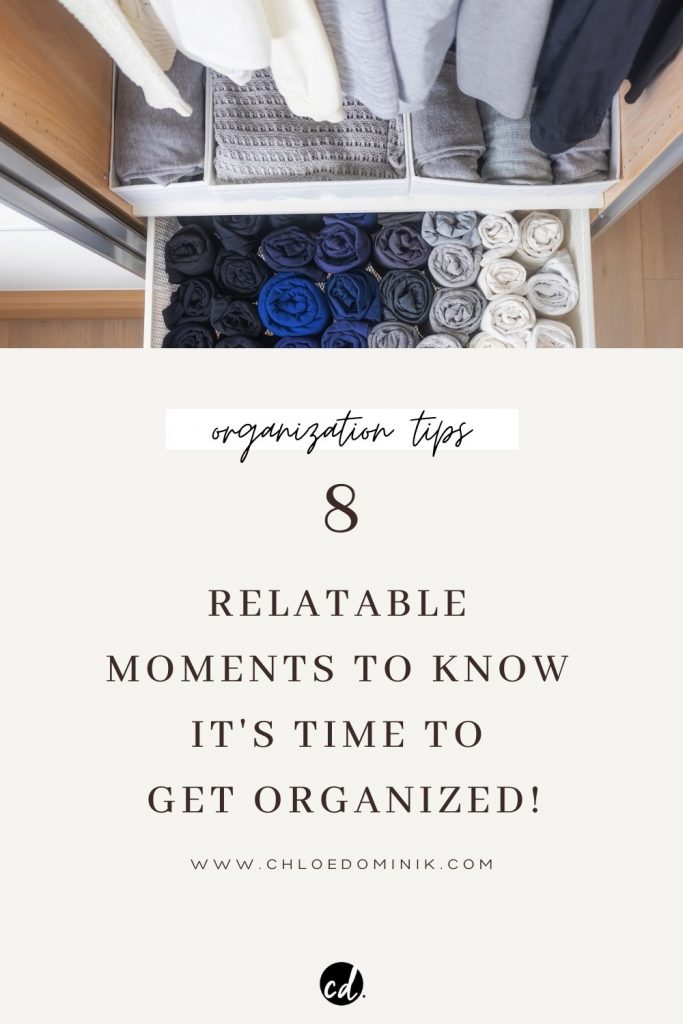 Get Organized