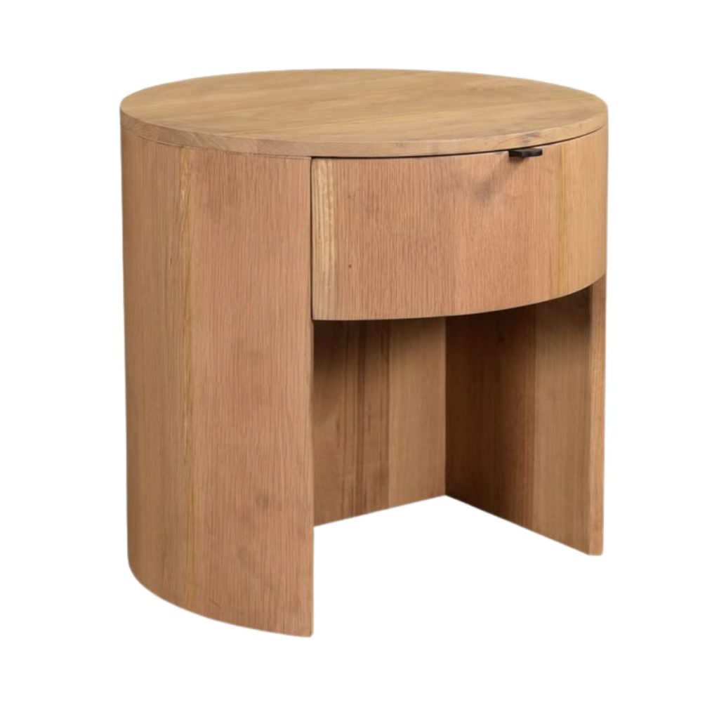 Edgar Round Nightstand from West Elm