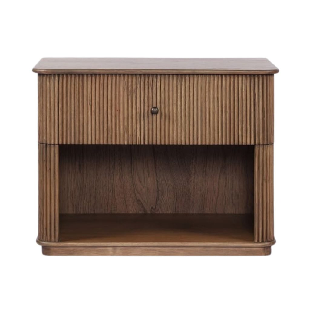 Ysoria Nightstand Fluted Finish from West Elm 