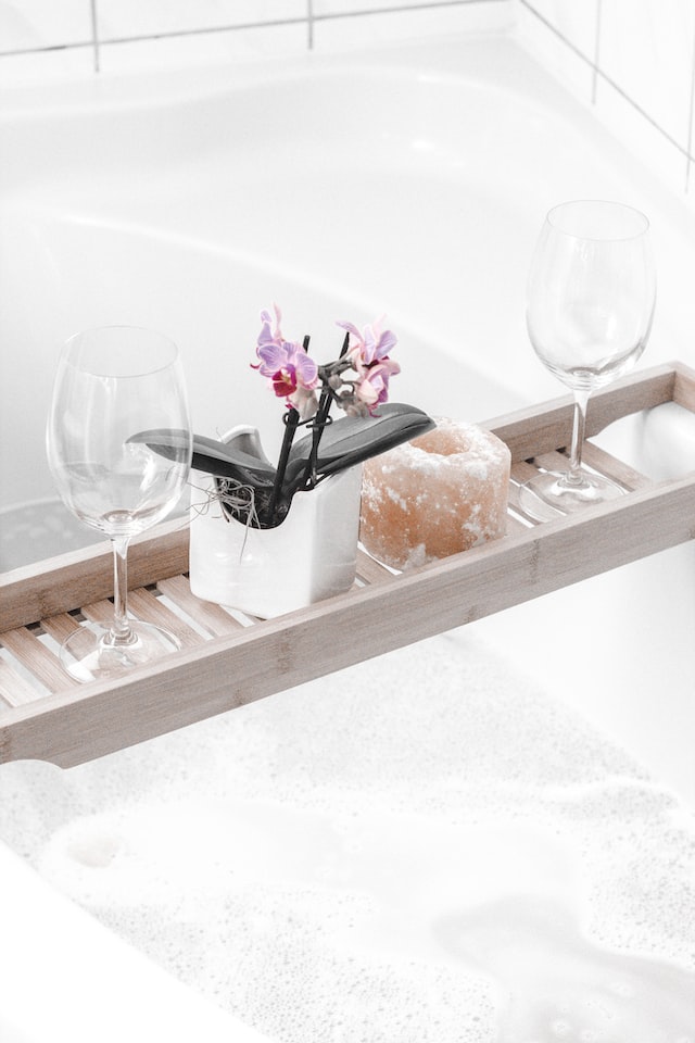 Bath Caddy - 9 Tips How To Create A Spa Like Bathroom