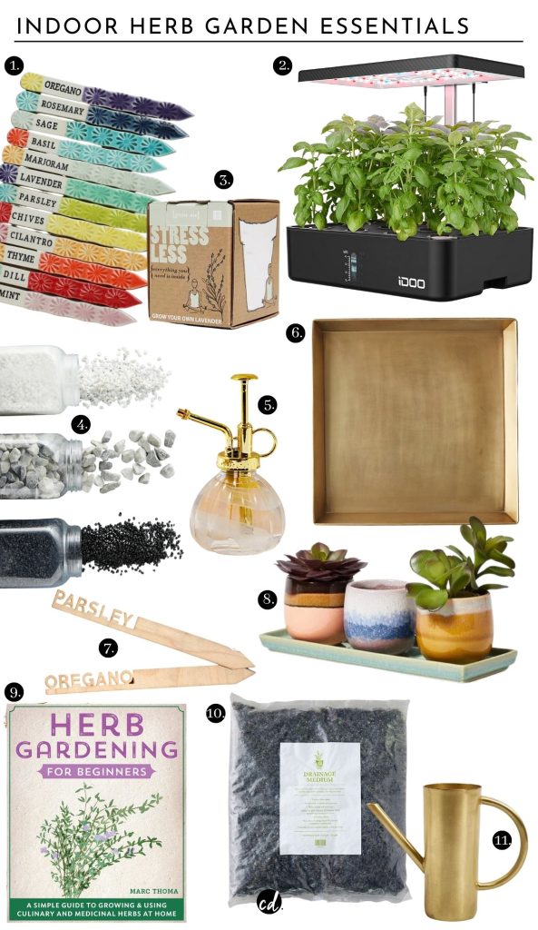 Indoor Kitchen Herb Garden Essentials