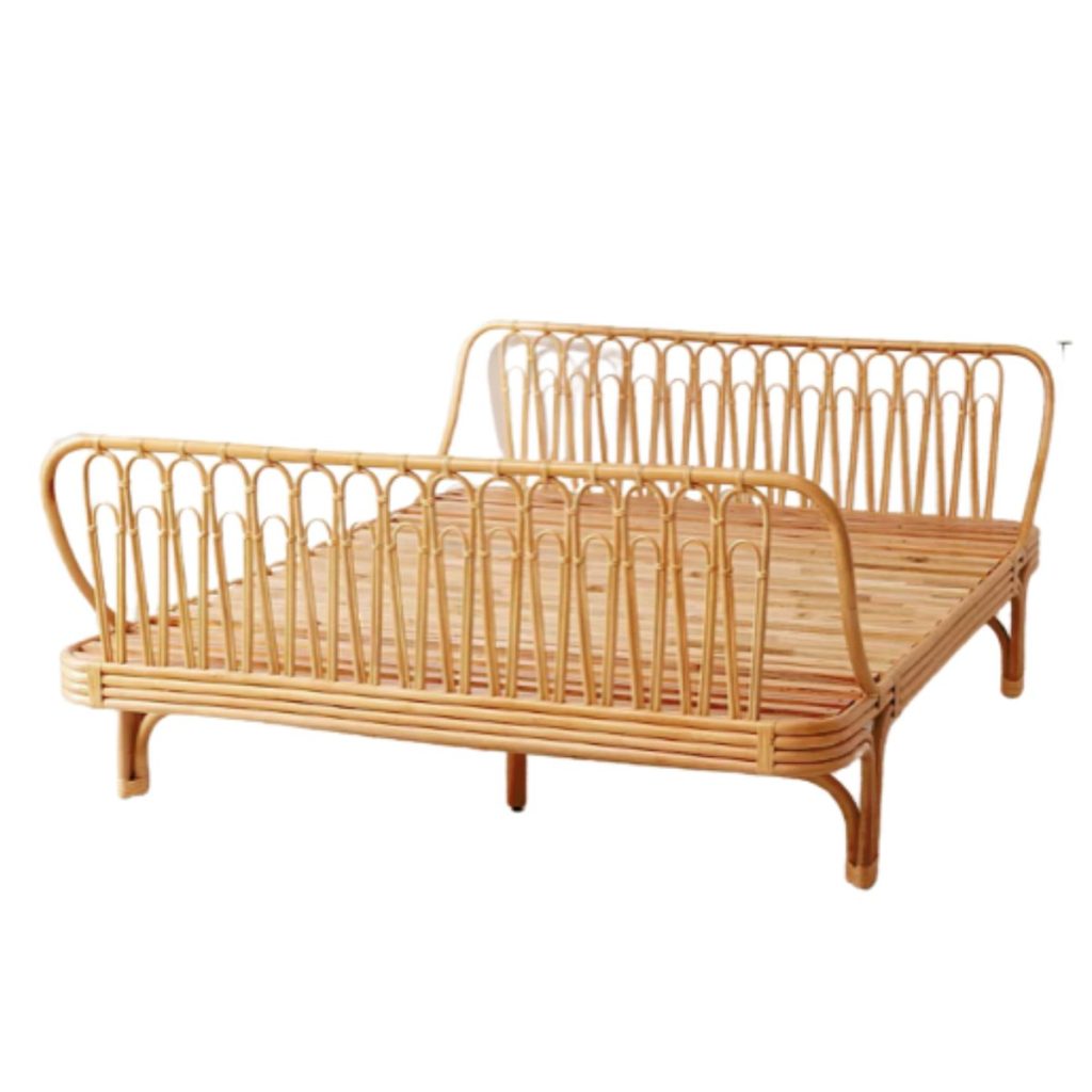 20 Stunning Rattan Beds & Headboards For The Bedroom