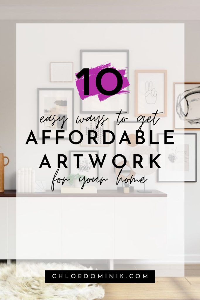 Where to buy affordable artwork and the best alternatives