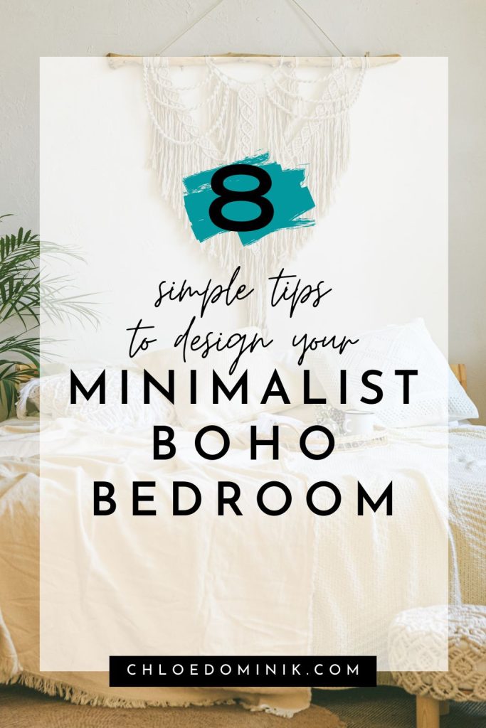 Minimalist Boho Bedroom 