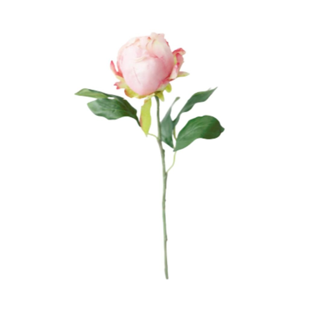 Artificial Flower Pink Peony Bud