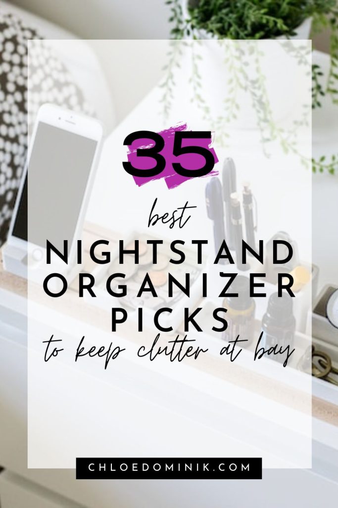 Best Nightstand Organizer Picks To Keep Clutter At Bay