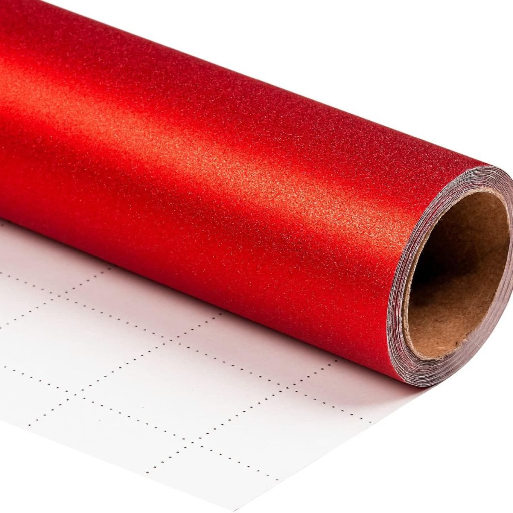 Sparkly red wrapping paper - Amazon