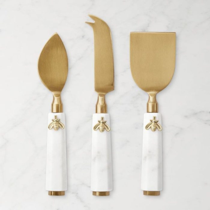 Marble Honeycomb Cheese Knives - Williams & Sonoma
