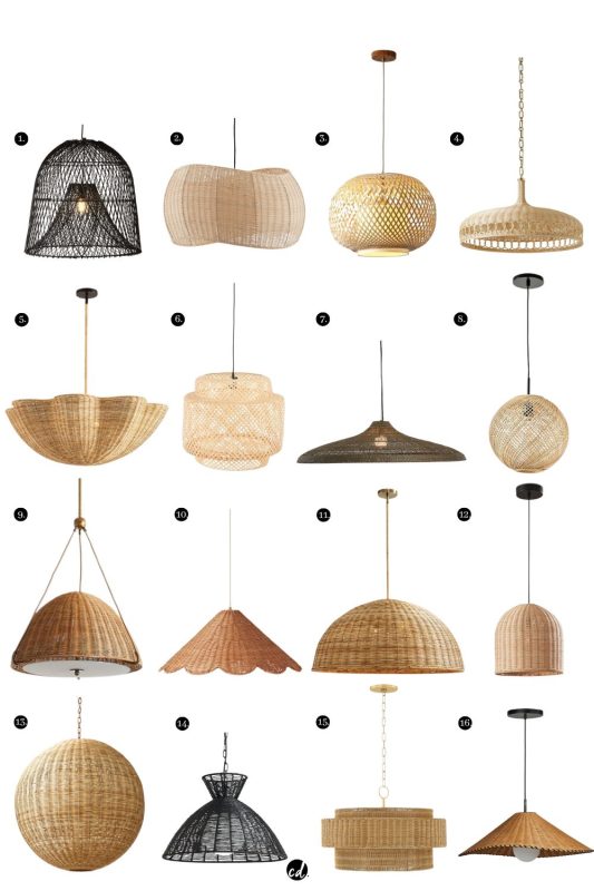woven-pendant-lights-plain