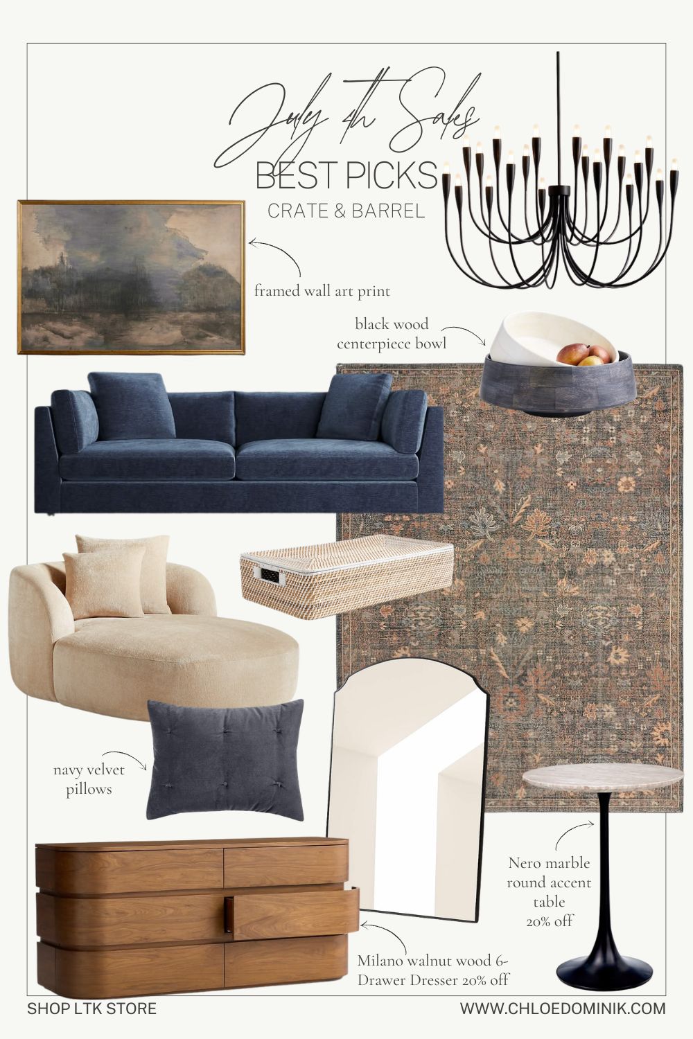 July 4th Sales: Best Picks Crate & Barrel 2026 follow and shop chloe_dominik on LTK.