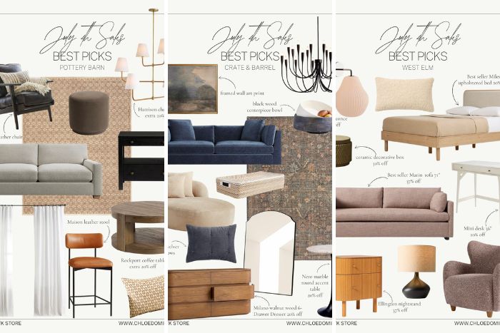 July 4th Summer Sales Furniture Favourite Picks