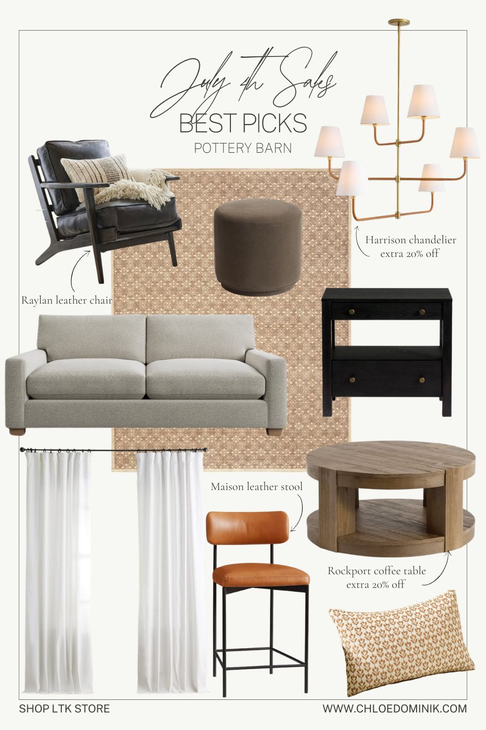 July 4th Sales Best Picks Pottery Barn 2026 follow and shop chloe_dominik on LTK.