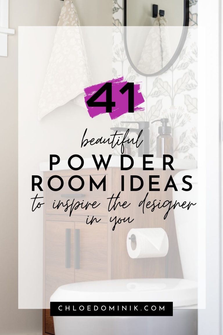 41 Beautiful Powder Room Ideas To Inspire The Designer In You - Chloe ...