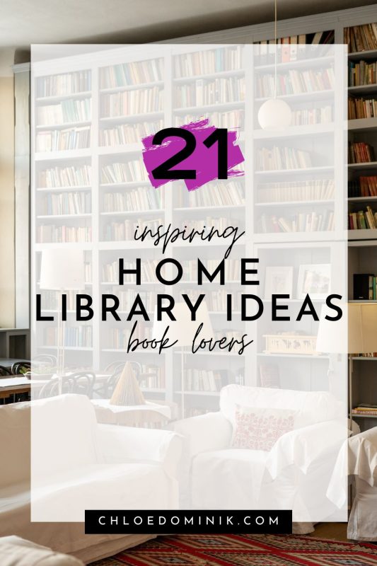 21 Inspiring Home Library Ideas For Book Lovers 