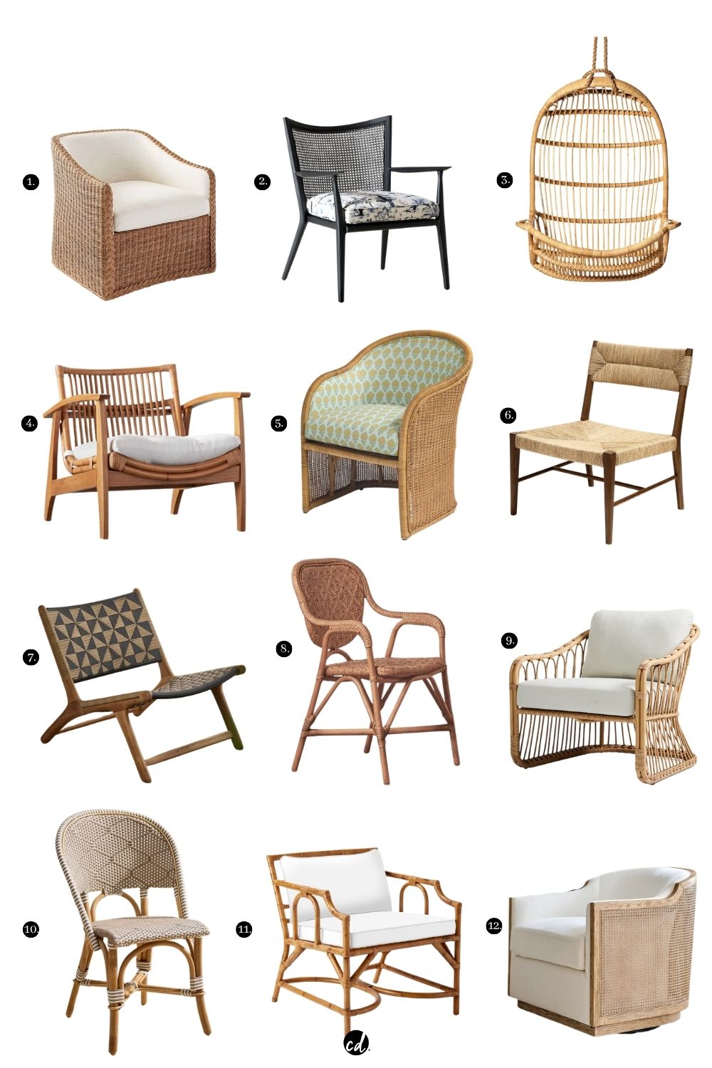 12 Beautiful Best Woven & Rattan Chairs For A Relaxing Feel