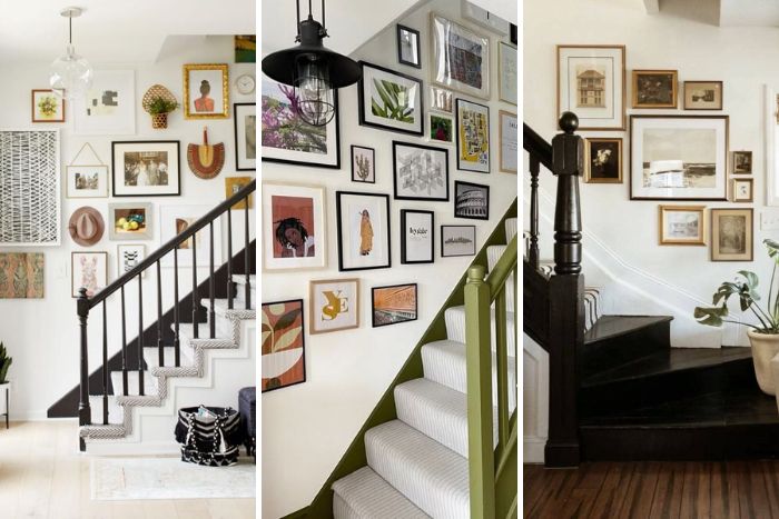 21 Stunning Staircase Gallery Wall Ideas To Transform A Blank Space